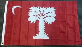 The Citadel Big Red South Carolina Polyester 3x5 Foot Flag Banner 1861 - £14.55 GBP