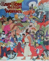 Capcom Design Works art book japanese Game illustrations Black dragon SNK - $1,705.74 MXN