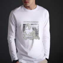 George Harrison Men&#39;s White Longsleeve T-Shirt - £11.79 GBP