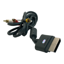 Genuine Microsoft Xbox 360 Component HD AV Cable Composite RCA HDTV Preowned OEM - £5.84 GBP