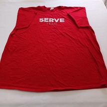 Gildan Softstyle Highland Serve Team Men's Cotton Red T-Shirt Short Sleeve 3XL image 7