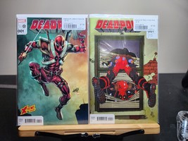 Two Marvel Comics 2022 Deadpool 1 Variants Liefeld X-Treme Reilly Window Shade - $9.45