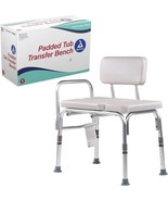 Dynarex 10329 Aluminum Frame Padded Tub Transfer Bench W/ Padded Seat &amp; ... - $176.99 CAD