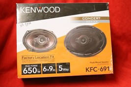 Kenwood KFC-691 CONCERT SERIES | 6&quot; x 9&quot; 5-Way Flush Mount, NEW, #N1 - $70.66