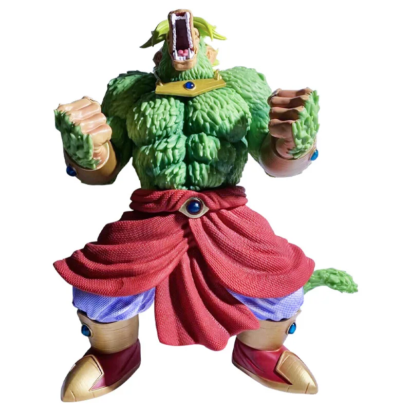 44CM Anime Dragon Ball Super Broly Action Figure Collectible Doll Super Saiyan - £163.17 GBP