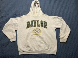 Vintage Jansport Baylor University Bears Pullover Sweatshirt XXL Gray Made USA - £23.74 GBP
