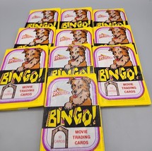 Bingo Movie Trading Card Packs 1990s Lot  of 10 Unopened Packs Cute Dog Cards - $7.41