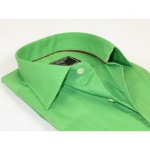 Men's Dress Shirt GIAN FRANCO RUFFINI Turkey 100% Cotton GFR-1 Green image 2