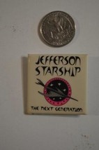 Jefferson StarShip The next Generation  Pinback  inv #11 - £10.22 GBP