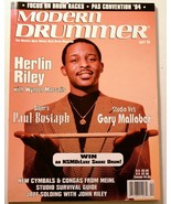 Modern Drummer Magazine April 1995 Herlin Riley, Paul Bostaph, Gary Mall... - £4.56 GBP