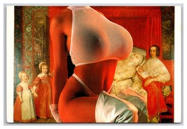 Risque Pop Art Collage By Frank Donato UNP Continental Postcard O21 - $14.80