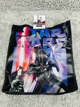 Disney Star Wars Black Purple Darth Vader Mandalorian Reusable Shopping Tote Bag - £11.84 GBP