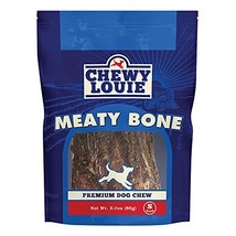 CHEWY LOUIE Small Meaty Bone - One Ingredient, Flavor Packed for Picky E... - $10.99