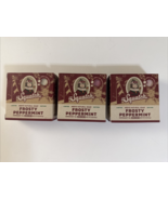 3 BARS  DR SQUATCH LIMITED EDITION FROSTY PEPPERMINT SOAP HOLIDAY - $24.74