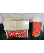 Vintage Fisher Price Little People Play Family Farm Barn and Silo  - £99.37 GBP
