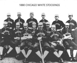 1880 Chicago White Stockings 8X10 Team Photo Baseball Picture Mlb - £3.93 GBP