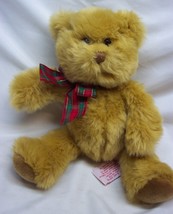 VINTAGE RUSS NUTMEG THE TEDDY BEAR 10&quot; Plush STUFFED ANIMAL TOY - £14.42 GBP