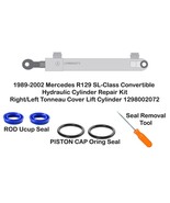 89-02 Mercedes R129 SL500 Convertible Hydraulic Cylinder Repair Kit 1298... - $15.84