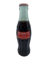 1992 Almacs 50TH Anniversary 1942 - 1992 8 Ounce Glass Coca Cola Bottle - $14.84