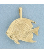 Designer Kabana Fish Pendant in 14k Yellow Gold - $1,866.23 CAD
