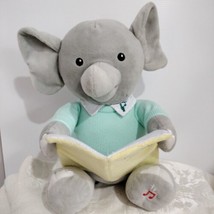 Sing-along Sydney 5 Nursery Songs Animated Elephant Plush  13&quot;  - £13.44 GBP