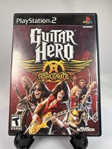 Guitar Hero Aerosmith (Sony PlayStation 2, 2008) PS2 Complete With Manual - £6.70 GBP