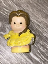 Fisher Price Little People Disney PRINCESS BELLE in Yellow Dress - $5.45