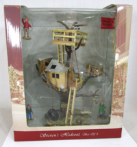 Lemax Enchanted Forest Steven&#39;s Hideout Set Of 4 Christmas Treehouse #04461 - $29.69