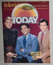TV MAGAZINE St Louis (MO) Post-Dispatch April 4, 1982 Bryant Gumbel TODA... - $15.83