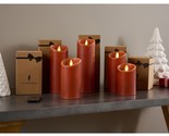 Luminara 5-pc Assorted Flameless Pillars w/ Gift Box and Remote in - £154.50 GBP