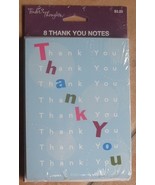 thank you cards new 8 cards and 8 envelopes - £2.58 GBP