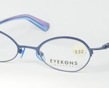 Colección Eyekons De Dinamarca K52A P AZUL /LILA GAFAS 44-20-135 Japón - $78.46 CAD