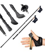 PowrX Click &amp; Go Trekking Poles with Anti-Shock Cushioning - Adjustable ... - $43.45 CAD