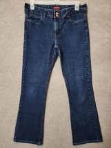 Levis 526 Slender Bootcut Jeans Womens 12 Blue Dark Wash - £23.09 GBP