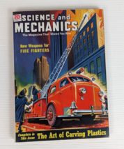 Vintage Science &amp; Mechanics Magazine October 1949 Firetruck Cover - £7.77 GBP
