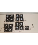 Lot of 17 assorted mixed size case cooling fans for PC desktops 12V - €39,37 EUR