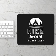 Custom Gaming Mouse Pad 9x7 inch Mousepad for Work or Play HIKE more WORRY less  - £11.43 GBP