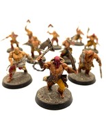 AoS Khorne Bloodbound Bloodreavers 10x Hand Painted Miniature Plastic - £114.02 GBP