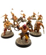 AoS Khorne Bloodbound Bloodreavers 10x Hand Painted Miniature Plastic - £108.38 GBP