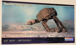 Empire Strikes Back Widevision Trading Card 1995 #30 Hoth Battlefield - £1.96 GBP