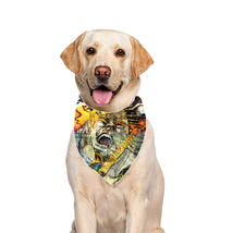 Rock Metal Dog, Pet, Dog, Cat Custom RARE Bandana Accessories Neckerchief Scarf - £15.05 GBP