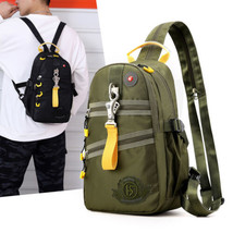 Men Shoulder Bag Sling Crossbody Chest Nylon Travel Outdoor Hiking Backp... - £24.71 GBP