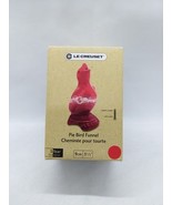 Le Creuset Pie Bird Funnel Cerise Red Original Box  3 1/2&quot; Baking Pastry... - $34.32 CAD