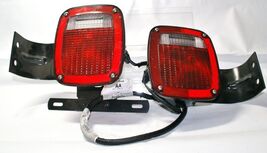 Ford/Grote S/T/T Light Set RH/LH DBL Connector w/ Mounting Brackets OEM ... - $57.91