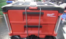 Milwaukee PACKOUT 2 Drawer Durable Tool Box w/50lbs Capacity 48-22-8442 - £121.59 GBP