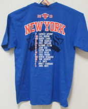 NWT NBA Youth T-shirt New York Knicks 2013 Playoff Roster size Large 14-16 - £15.94 GBP