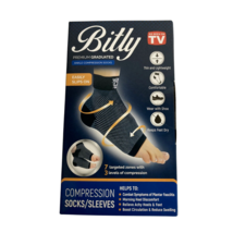 Pink Bitly Plantar Fasciitis Socks Premium Ankle Compression Support Foo... - $12.56