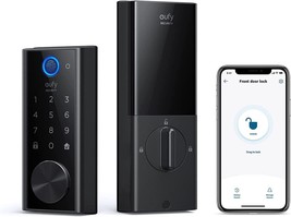 eufy Security Smart Lock Touch &amp; Wi-Fi, Fingerprint Scanner, Keyless Entry Door - £121.76 GBP