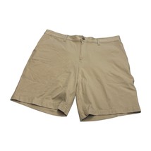 32 Degrees Cool Chino Shorts Mens 36 Beige Stretch Pockets High-Rise Performance - £15.20 GBP
