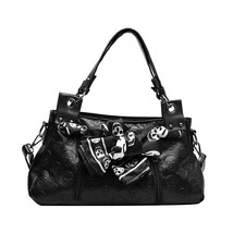 DIINOVIVO  Women Handbags  Pattern Crossbody Bags Female  Scarf  Bag Soft PU Lea - £145.63 GBP